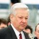 The first president of Russia Boris Yeltsin